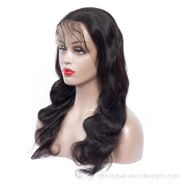Wholesale 360 Lace Wig Vendors Cuticle Aligned Raw Virgin Hair Unprocessed 100% Human Hair 360 Lace Front Wig With Baby Hair